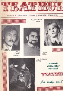 Teatrul, nr. 12, decembrie 1981