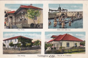 Techirghiol. Vila Nora. Baile reci dela Lac. Vila Radita. Vila Dr.N. Ulmeanu (necirculata)