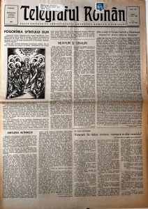 Telegraful roman, nr. 21-22/1990, 1 iunie 1990. Foaie religioasa editata de Arhiepiscopia Ortodoxa Romana a Sibiului