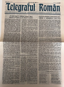 Telegraful roman, nr. 27-28/1988, 15 iulie 1988. Foaie religioasa editata de Arhiepiscopia Ortodoxa Romana a Sibiului