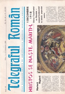 Telegraful roman, nr. 45-46 si 47-48, decembrie 1984. Foaie religioasa editata de Arhiepiscopia Ortodoxa Romana a Sibiului