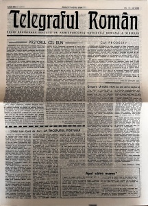 Telegraful roman, nr. 9-10/1990, 1 martie 1990. Foaie religioasa editata de Arhiepiscopia Ortodoxa Romana a Sibiului