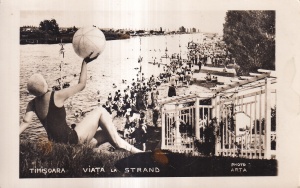 Timisoara, Viata la strand Photo Arta (necirculata)
