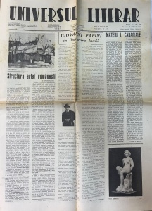 Universul Literar, anul LII, nr. 10, 10 aprilie 1943