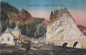 Vedere Piatra Corbului Bicaz. Jud Neamt (necirculata)