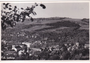 Zalau Vedere generala / Latkep. Zilah (necirculata, circa 1940)