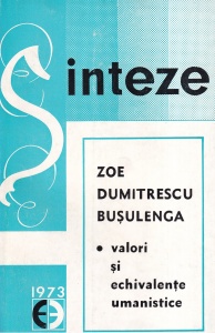 Zoe Dumitrescu Busulenga - Valori si echivalente umanistice