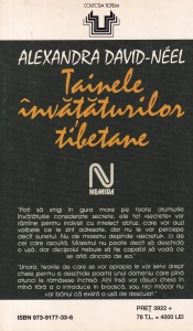 Alexandra David-Neel - Tainele invataturilor tibetane - Img 2