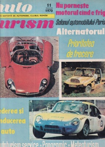Autoturism. Revista editata de Automobil Clubul Roman, nr. 11, 1970