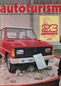 Autoturism. Revista editata de Automobil Clubul Roman, nr. 8/1979