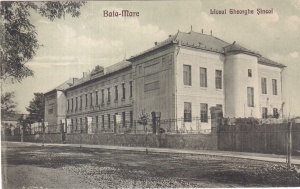 Baia-Mare. Liceul Gheorghe Sincai (necirculata)