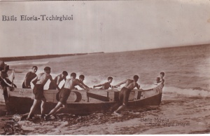 Baile Eforia. Techirghiol. Baile Movila Spre largul Marei (circulata 1932)