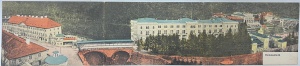 Baile Herculane / Herkulesfurdo (circa 1910, necirculata, triptic)
