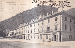 Baile Herculane / Herkulesfurdo. Nandor udvar (circulata 1904)