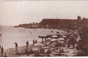 Baile Movila. Plaja si Casino (circulata 1928)