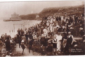 Baile Movila. Plaja si Casino (necirculata)