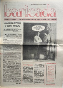 Baricada, nr. 27, 17 iulie 1990