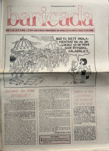 Baricada, nr. 28, 24 iulie 1990