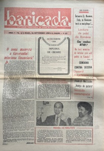 Baricada, nr. 37, 25 septembrie 1990