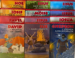 Biblia ilustrata pentru copii, Repovestite de Joy Melissa Jensen, 12 volume (set complet)