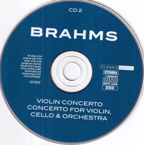 Brahms - Collection. Symphonies, Violin Concerto, Double Concerto (3 CD) - Img 4