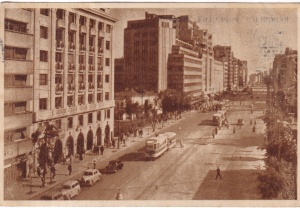 Bucuresti. B-dul G-ral Magheru (circulata 1952)