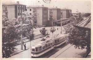 Bucuresti. Blocuri muncitoresti (circulata 1954)