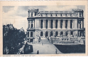 Bucuresti. Palatul Cercului Militar (interbelica, necirculata)