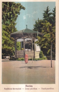 Buzias. Pavilionul de muzica (necirculata, 1927) - Img 1
