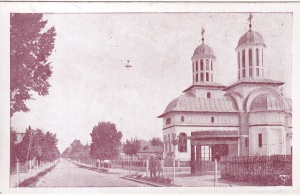 C. de Arges. B-dul Reg. Carol I si Bis. Sf. Gheorghe (necirculata)