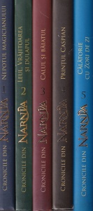 C.S. Lewis - Cronicile din Narnia, cu ilustratii de Pauline Baynes, 5 volume
