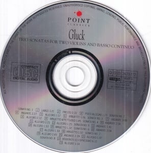 C.W. Gluck - Trio Sonatas for Two Violins and Basso Continuo - Img 3
