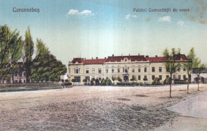 Caransebes. Palatul Comunitatii de avere (necirculata)