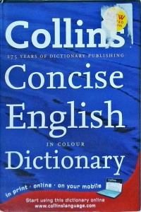 Collins Concise English Dictionary in colour