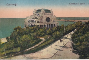 Constanta. Cazinoul si parcul (scrisa in 1919)