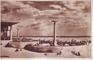 Constanta. Plaja Mamaia (necirculata)