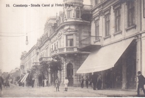 Constanta. Strada Carol si Hotel Regal (necirculata)