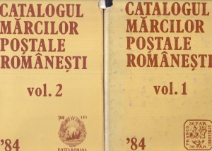 Coordonator Angela Harnaj - Catalogul marcilor postale romanesti, 2 volume