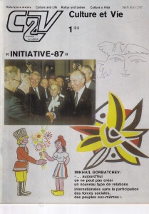 Culture et Vie, nr. 1, 1988