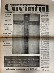 Cuvantul, nr. 12, 18 aprilie 1990