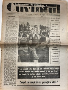 Cuvantul, nr. 20, 13 iunie 1990