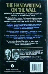 David Jeremiah, C. C. Carlson - The Handwriting On The Wall: Secrets From The Prophecies Of Daniel - Img 2