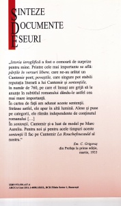Dimitrie Cantemir - Sententii - Img 2
