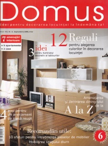 Domus. Idei pentru decorarea locuinţei la îndemâna ta, nr. 9, septembrie 2005