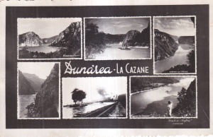 Dunarea. La Cazane (circulata 1944)