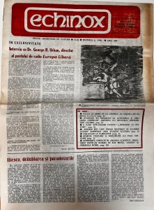 Echinox, nr. 5, 1990. Revista de Cultura a Studentilor de la Universitatea din Cluj