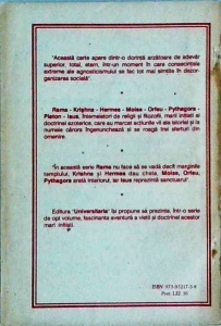 Eduard Schure - Marii initiati. Prezentare a istoriei secrete a religiilor. Rama - Img 2