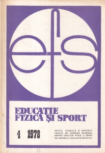 Educatie Fizica si Sport, nr. 4, 1978