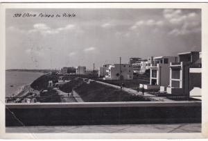 Eforie. Faleza cu Vilele (circulata 1939)