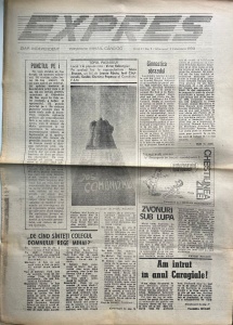 Expres, nr. 1, 7 februarie 1990 (numarul de debut al revistei)